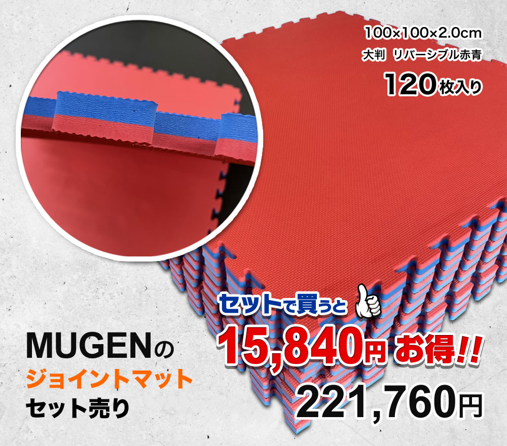 大判 リバーシブル 赤／青 セット売り 120枚入り